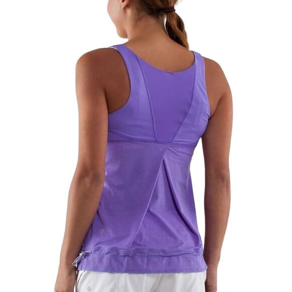 Lululemon Athletica Ta Ta Topper Purple Tank - Picture 3 of 7
